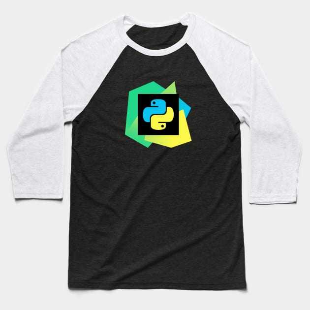 Pycharm Baseball T-Shirt by Peachy T-Shirts